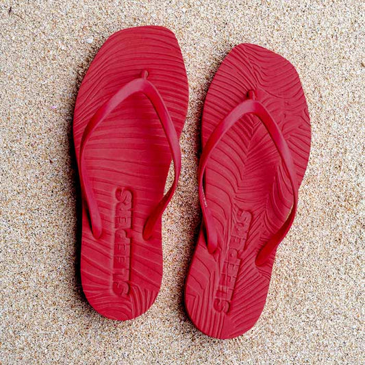 Tapered klipklap | Rød