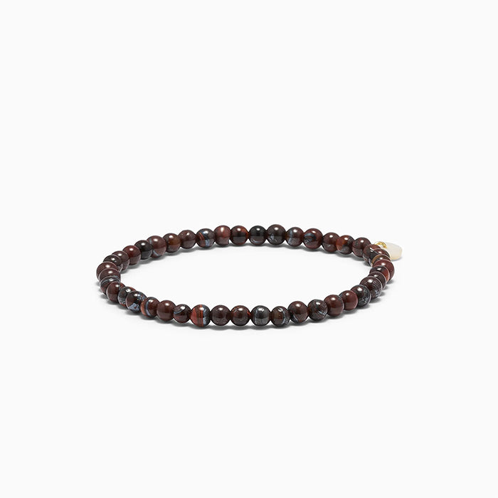 Krystal armbånd 6mm | Red Tiger Eye