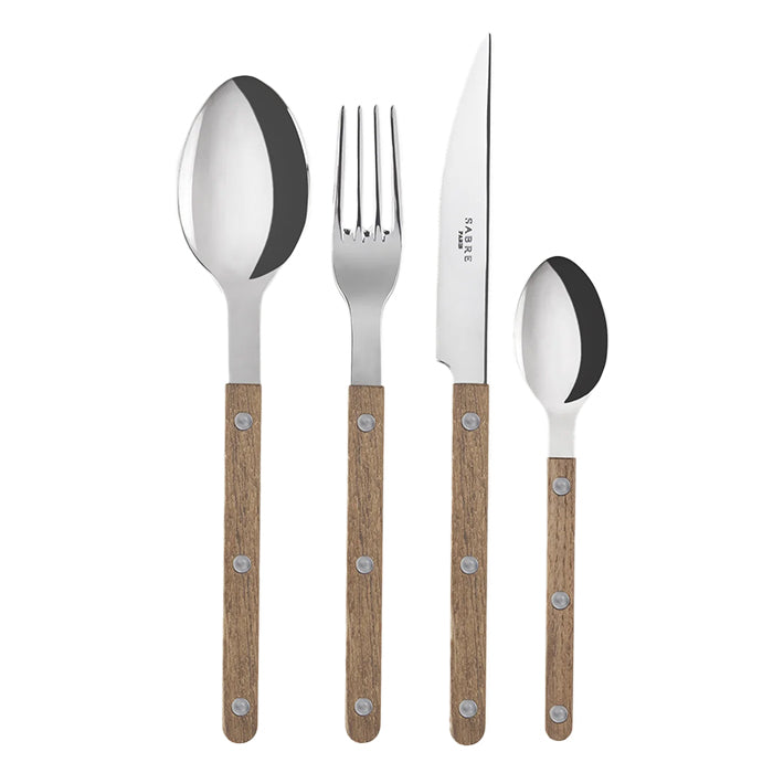 Bistrot bestiksæt | Teak