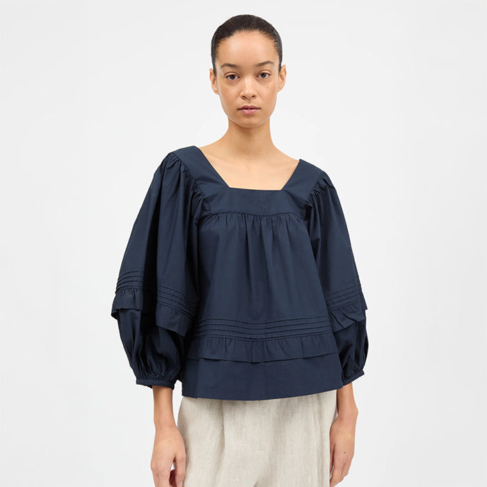 Alice blouse | Dark navy