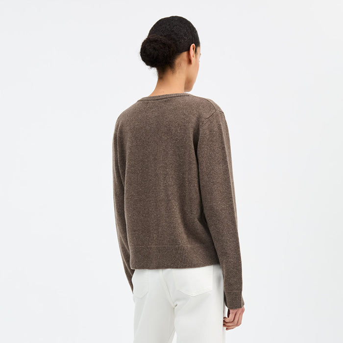 Senna Cardigan | Brown Melange