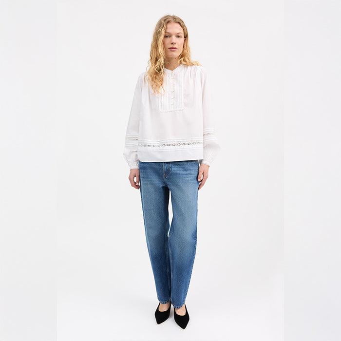 Leaf skjorte | Optic white