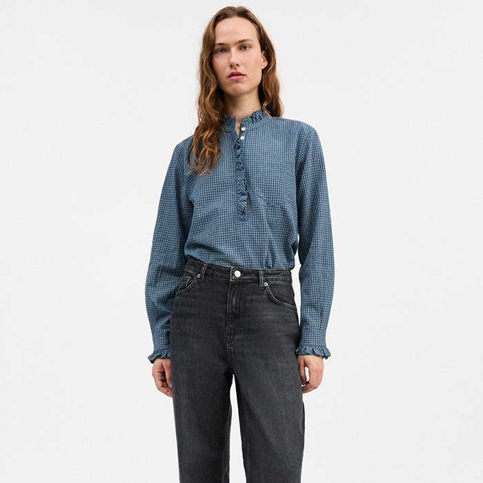 Lune skjorte | Mini check