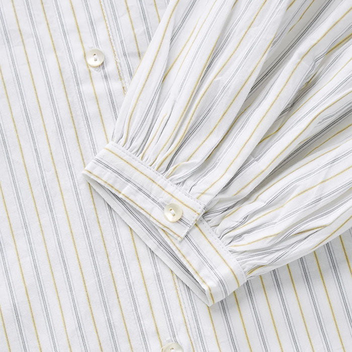 Vita skjorte | Yellow Stripe
