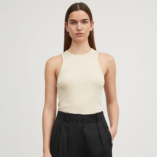Edie tanktop | Light beige