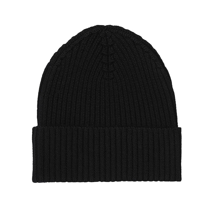 Merino beanie | Sort