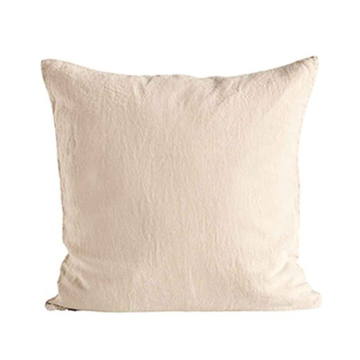 Hørpudebetræk 50x50 | Sand