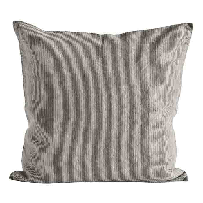 Linpin pudebetræk 60x60 | Grå