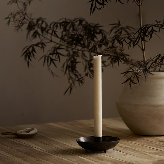 Lysestage | Oxideret messing