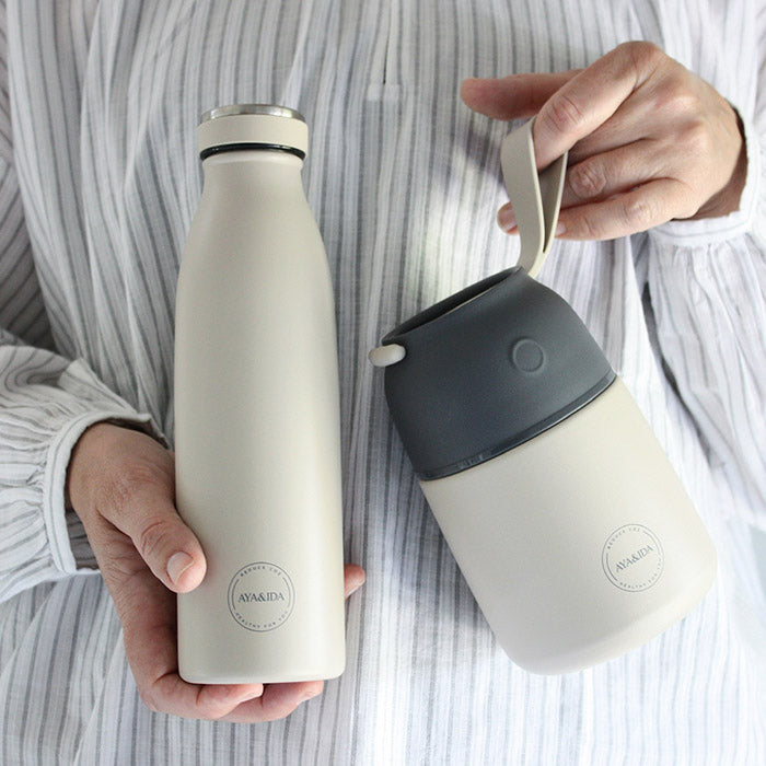 Drikkeflaske 500 ml | Cream Beige