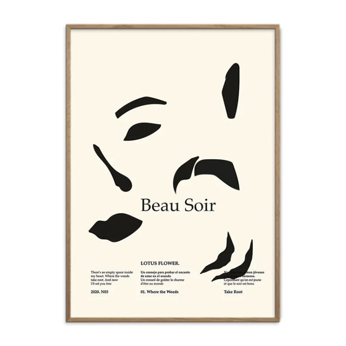 Beau Soir plakat | 50x70