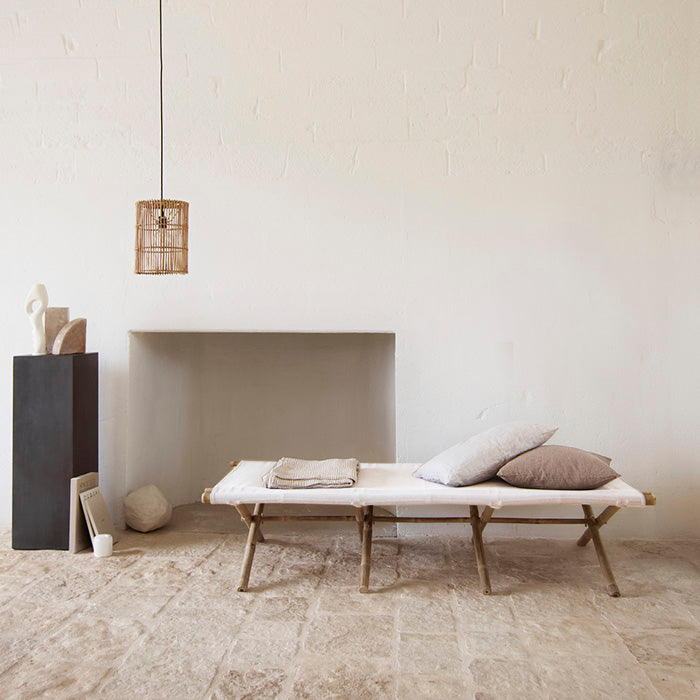 Bambus daybed | Hvid