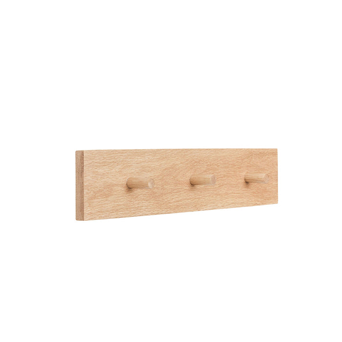 Knagerække m/ 3 kroge | Eg