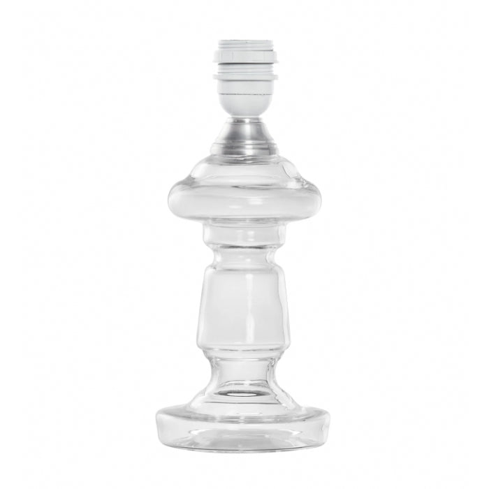 Mellem lampefod i glas | Klar