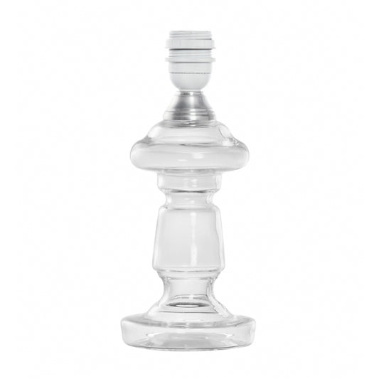 Mellem lampefod i glas | Klar