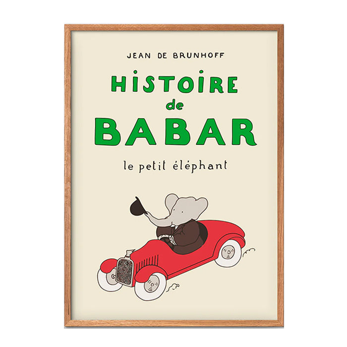 Histoire de Barbar plakat, 50x70