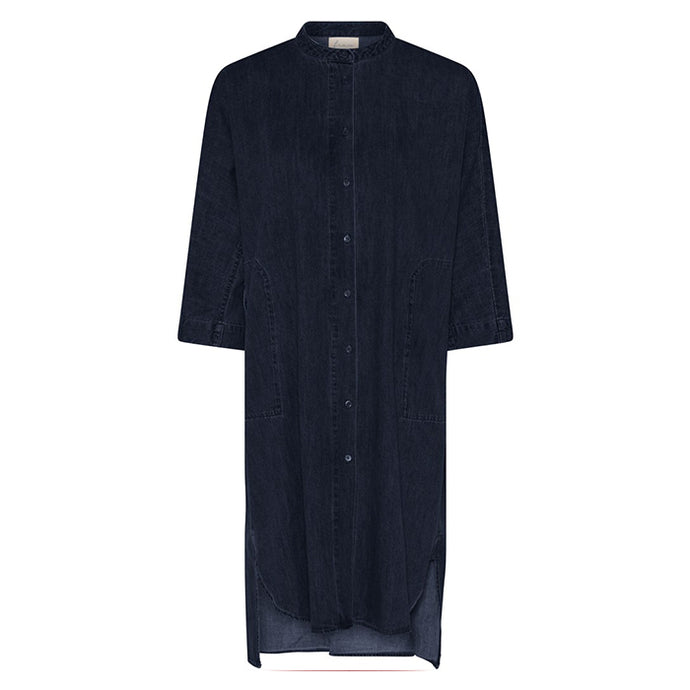 Seoul skjortekjole, Mørk denim