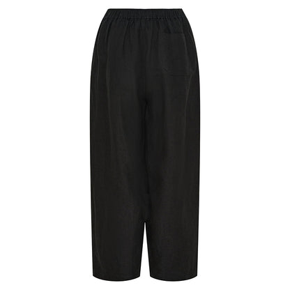 Billie Barrel pant | Sort