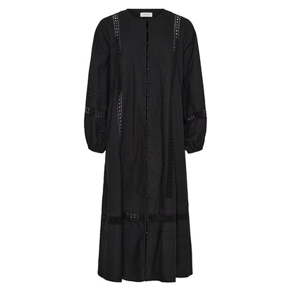Lily Shirt Dress | Sort