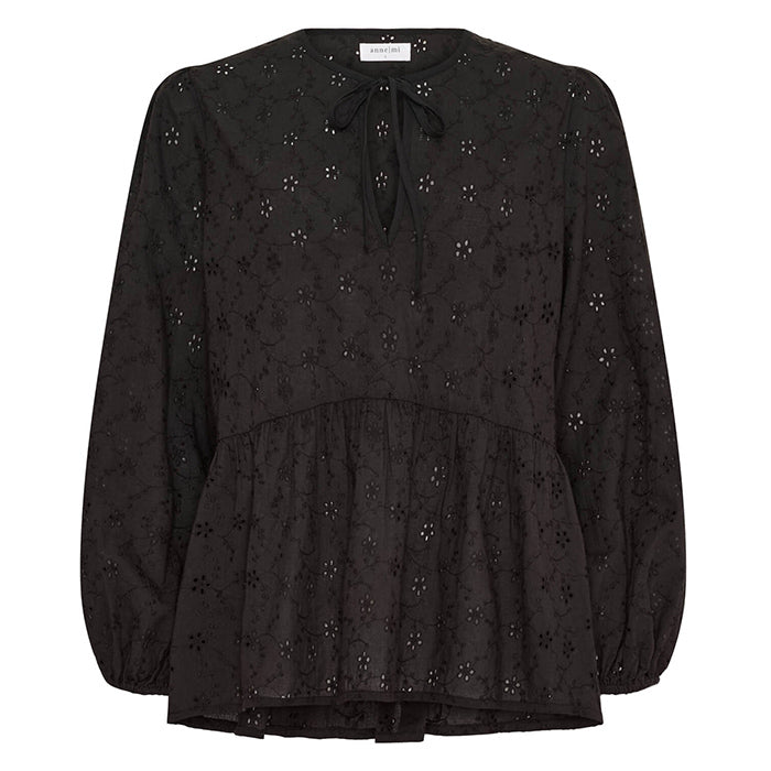 Melody bluse | Sort