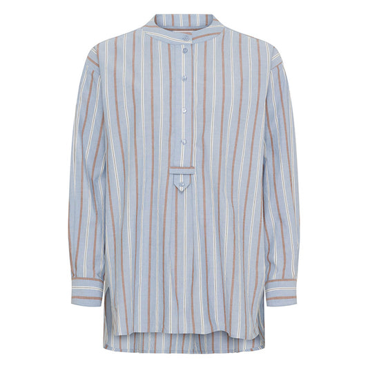 Ella Blouse | Dusty Blue