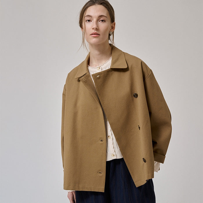 Bay Short jacket | Ermine
