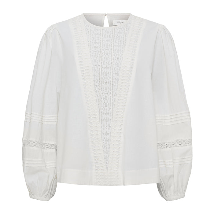 Clover Blouse | White Sand