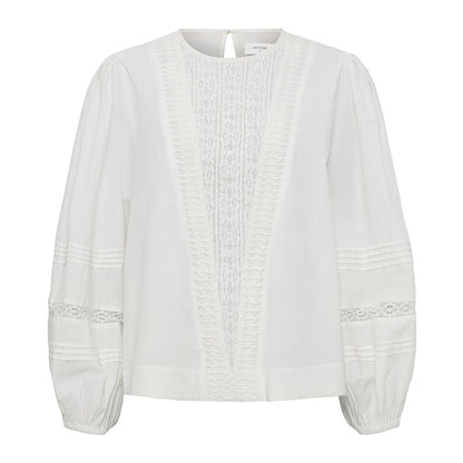 Clover Blouse | White Sand