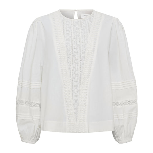 Clover Blouse | White Sand