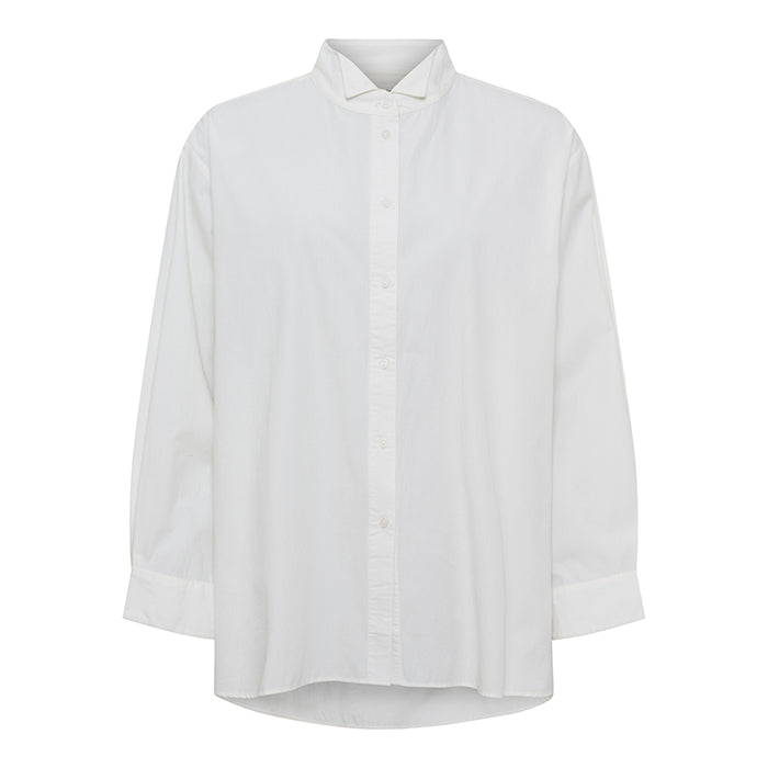 Irissa oversized skjorte | White Sand