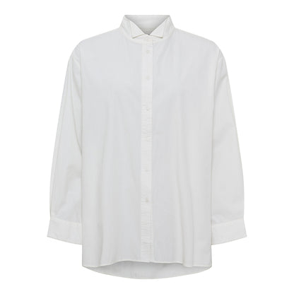 Irissa oversized skjorte | White Sand