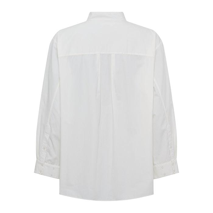 Irissa oversized skjorte | White Sand