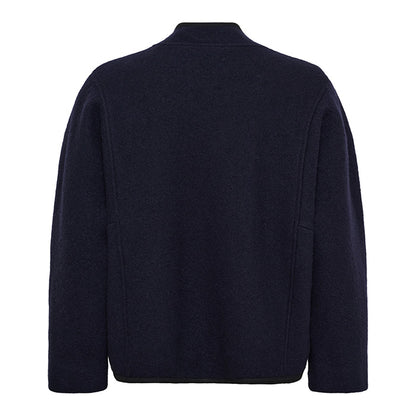 Hill Wool Jacket | Dark Navy