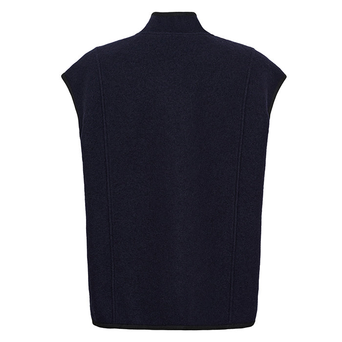 Hill Waistcoat | Dark Navy