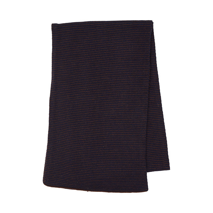 Aya scarf | Dark Navy Stripe