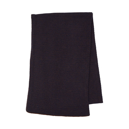 Aya scarf | Dark Navy Stripe