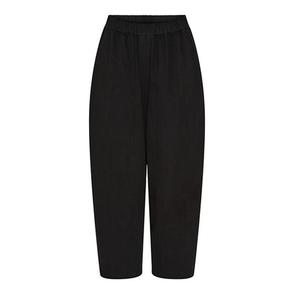 Flora Barrel pant | Sort