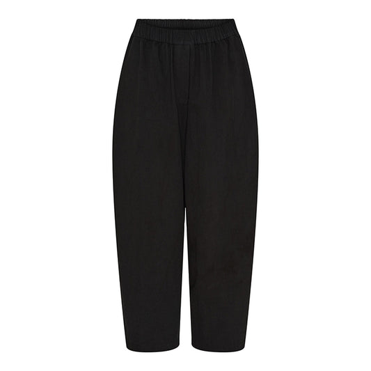 Flora Barrel pant | Sort