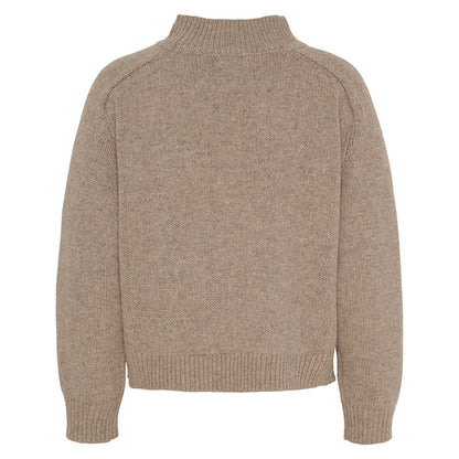 Silje Pullover | Beige Melange