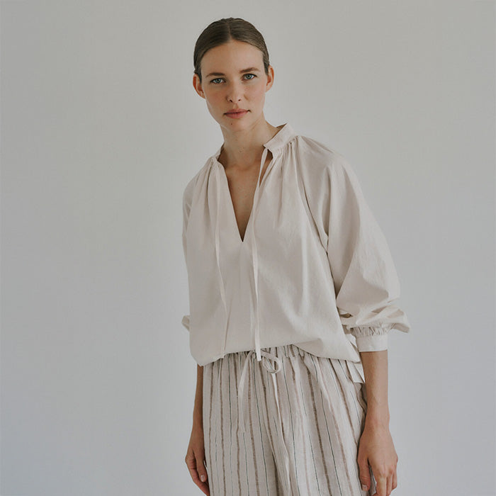 Irissa Blouse | White Sand