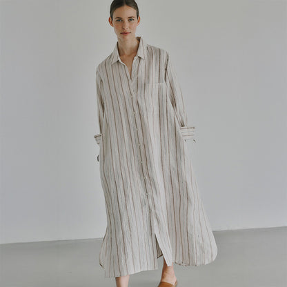 Lucia Shirt Dress | Stripe