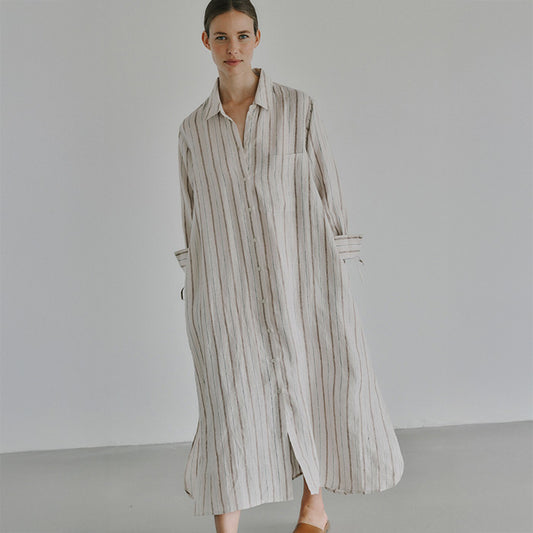 Lucia Shirt Dress | Stripe