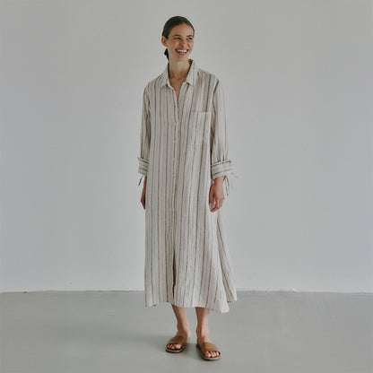 Lucia Shirt Dress | Stripe