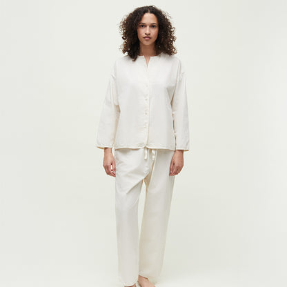 Pyjamas Poplin | Pure Ecru
