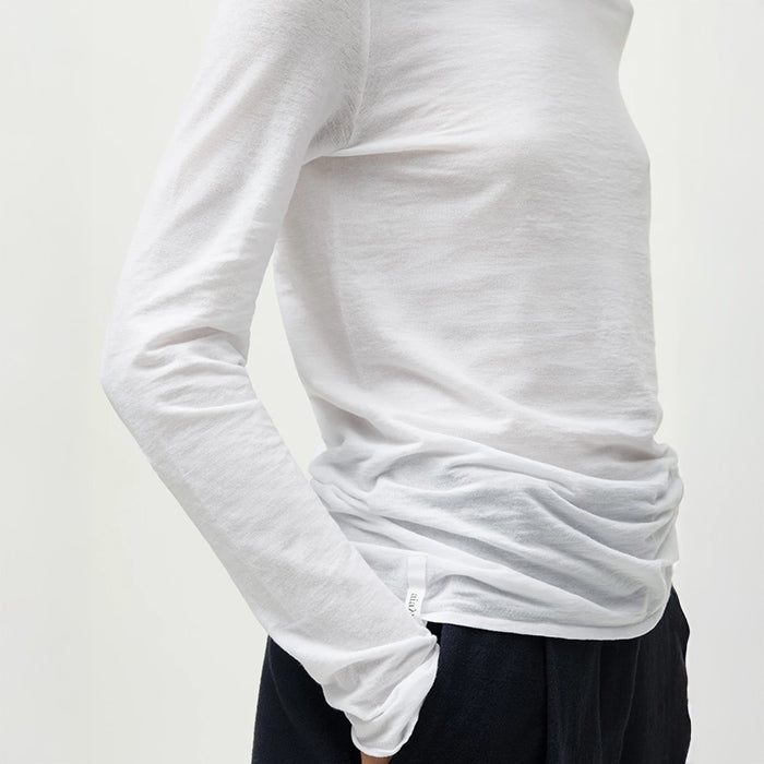 Gentle Long Sleeve | White
