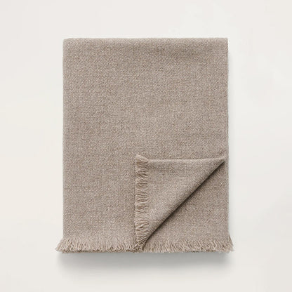 Haya Woll Throw, Pure Soil