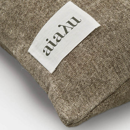 Pillow Terry Linen, Earth