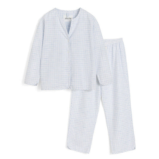 Pyjamas Check | Mix Blue Bell