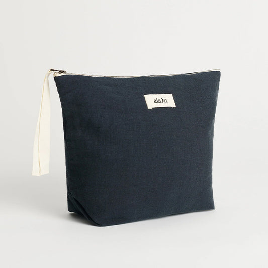Pouch Linen | Navy
