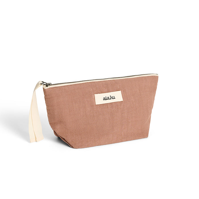 Pouch Mini Linen | Desert Blush